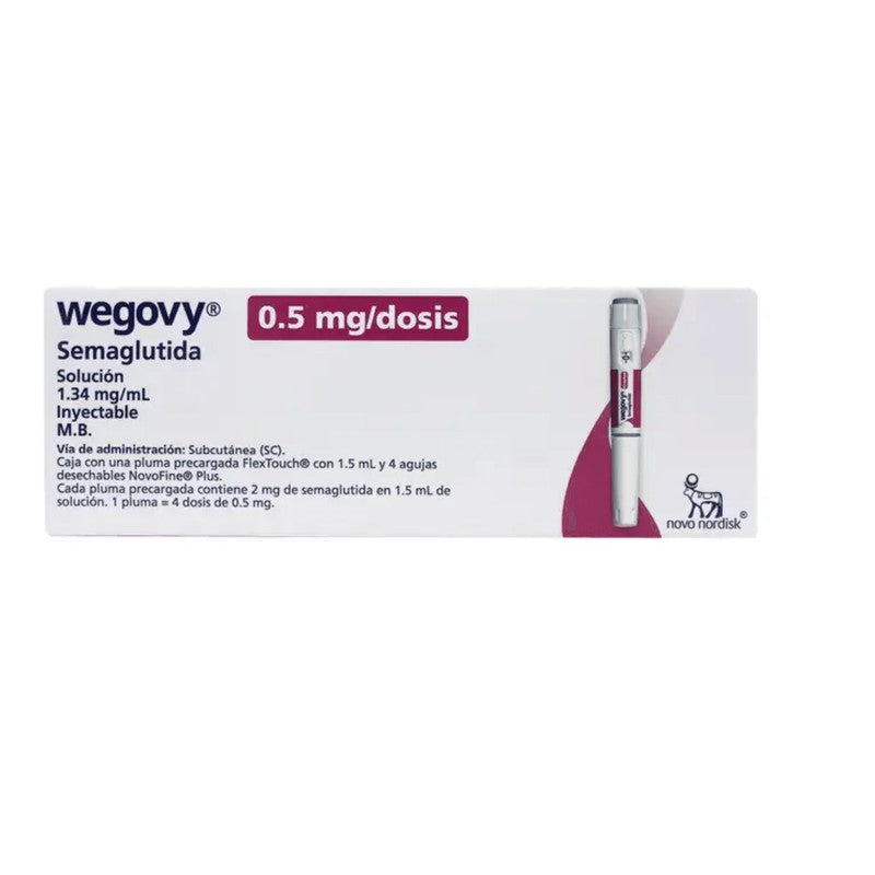 Wegovy (Semaglutide) Flex Touch 0.5mg/dose with 1 effective — WeCare Pharma