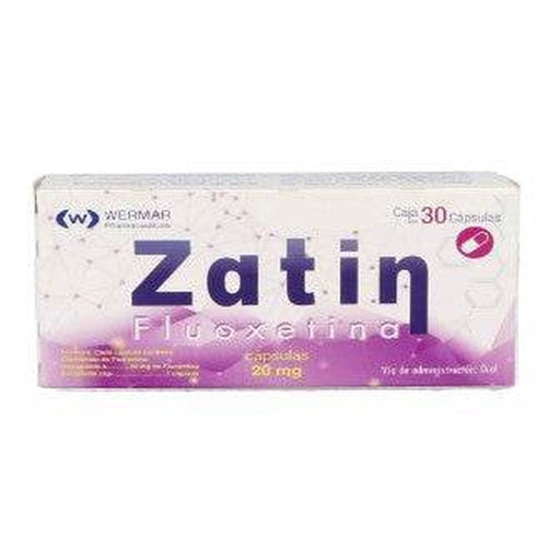 Zatin 20Mg Con 30 Capsulas Fluoxetina 7503003738732
