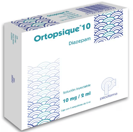 Ortopsique (Diazepam) Ampolletasolletasolletasolletas 10Mg 2Ml Con 5 - WeCare Pharma
