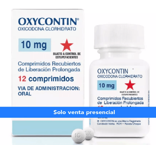 Oxycontin (Oxicodona) Tabletas 10Mg Con 30 - WeCare Pharma