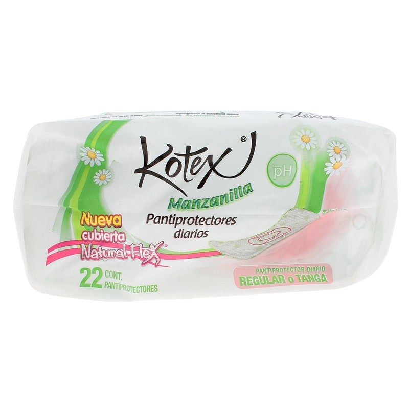 Panty Protector Kotex Regular Manzanilla C22 7501943431249 9