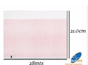 Papel De 210Mmx280Mmx200 Hojas Para Electrocardiograma Welch Allyn - WeCare Pharma