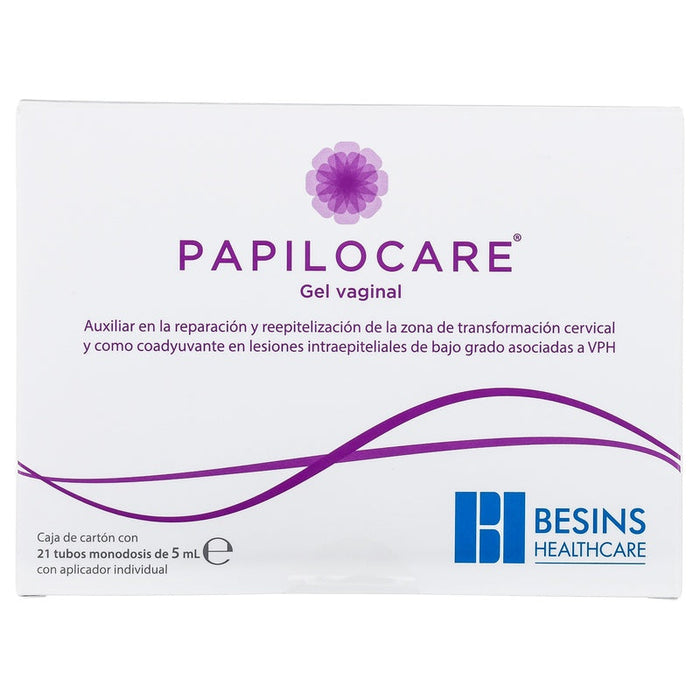 Papilocare Gel Vaginal 7 Tubos 5 Ml 3 Pack 8437024714514