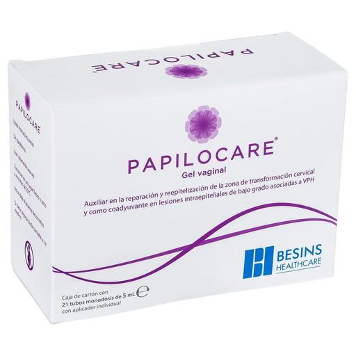 Papilocare Gel Vaginal 7 Tubos 5 Ml 3 Pack 8437024714514 perfil 2