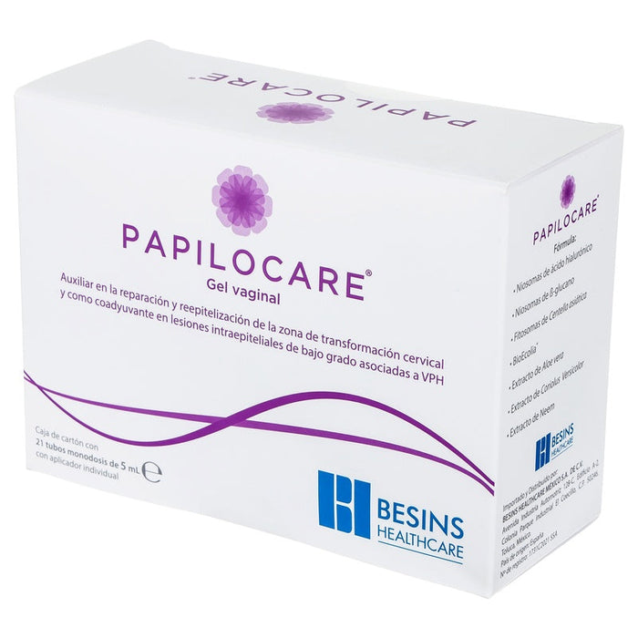 Papilocare Gel Vaginal 7 Tubos 5 Ml 3 Pack 8437024714514 perfil 4