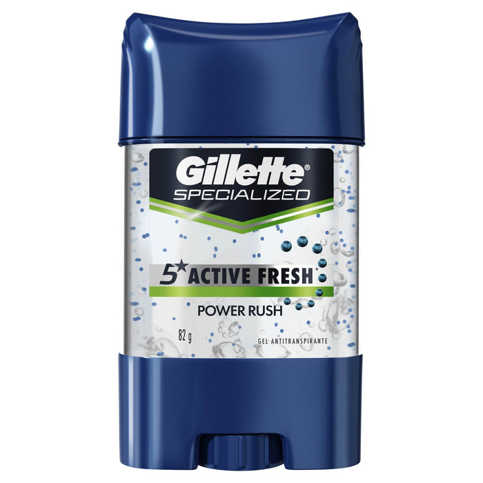 Desodorante Gillette Power Rush Gel 82G - WeCare Pharma