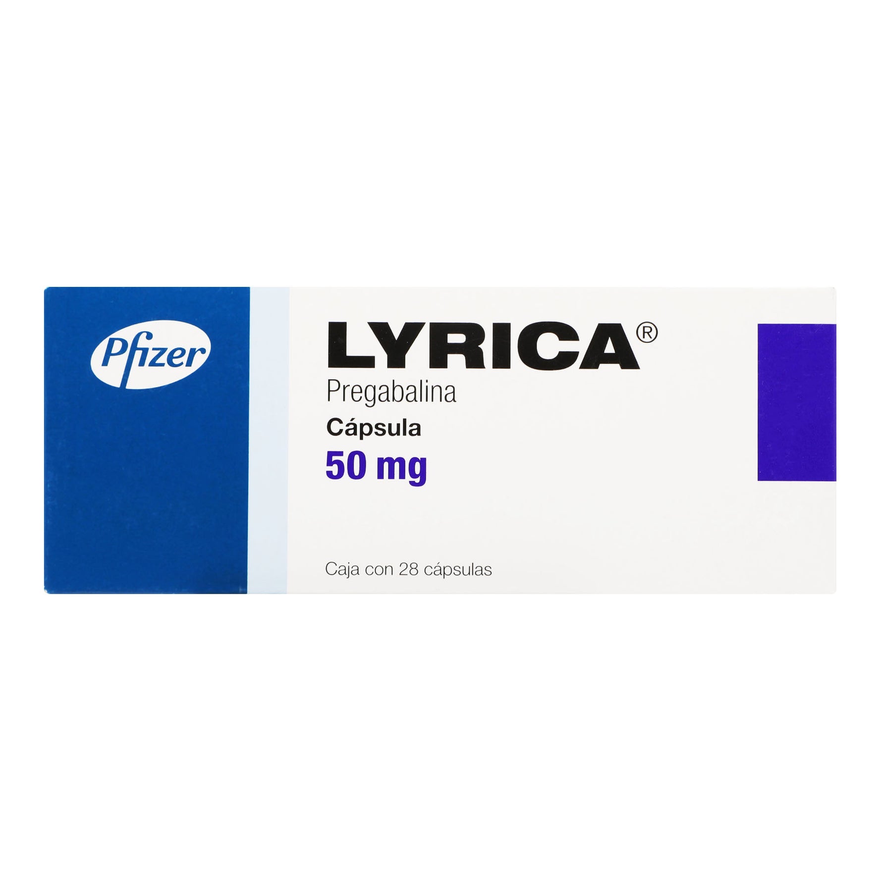 Lyrica 50Mg Con 28 Capsulas (Pregabalina) 1 - 7501287670991