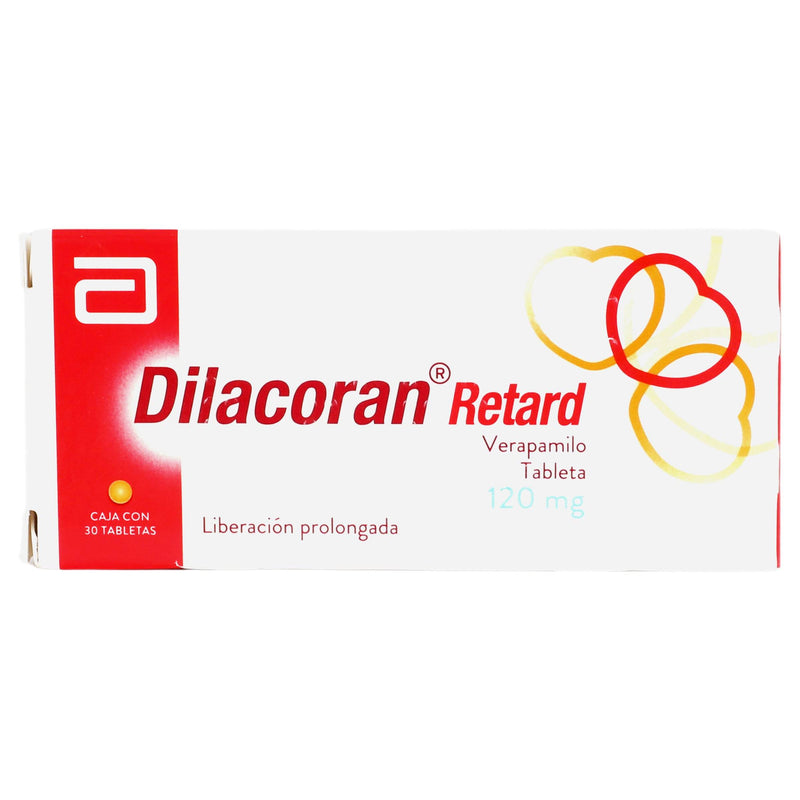 Dilacoran Retard 120Mg Con 30 Tabletas (Verapamilo) - WeCare Pharma