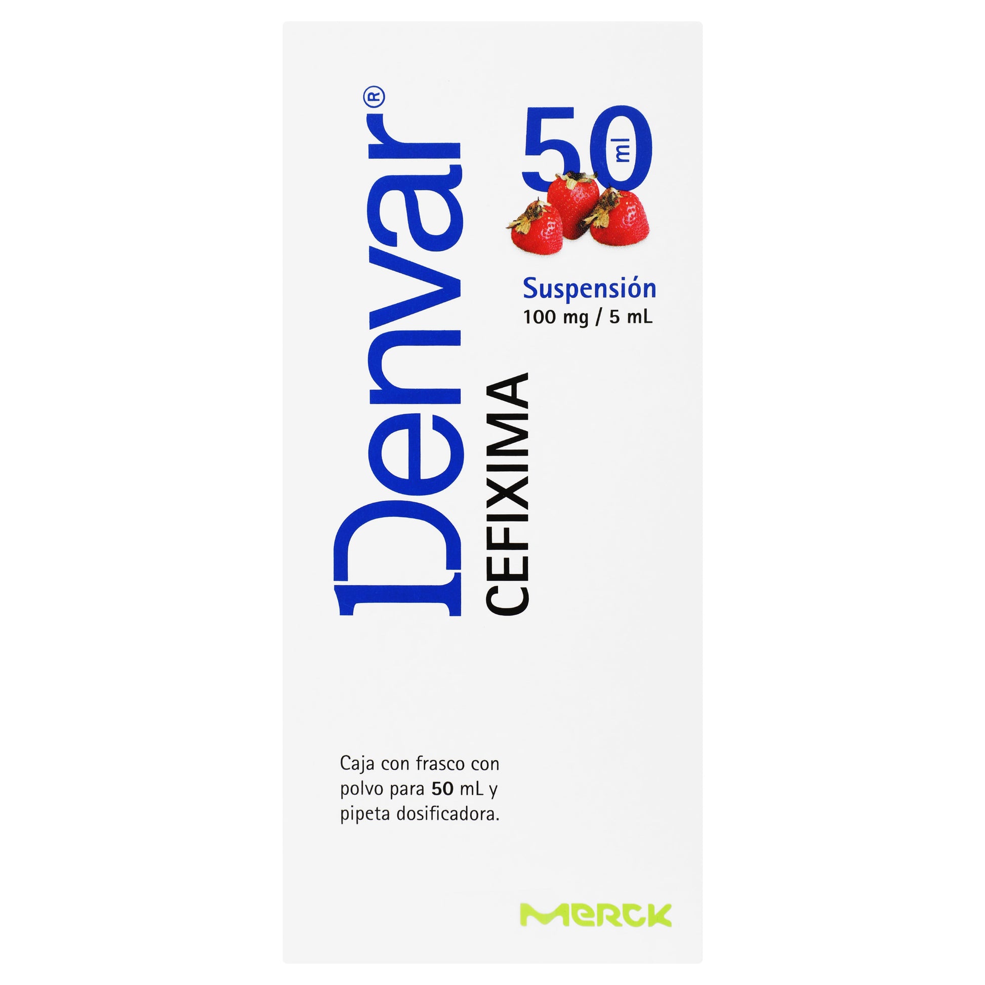 Denvar Suspensión 100Mg/5Ml 50Ml (Cefixima) 1 - 7501298216508