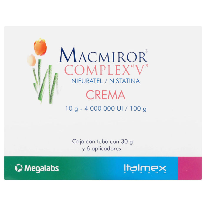 Macmiror Complex V (Nifuratel/Nistatina) Crema 10G/4000000Ui/100G - WeCare Pharma