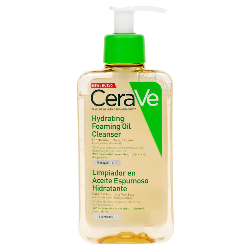 Cerave Limpiador Aceite Espumoso Hidratante 236Ml - WeCare Pharma