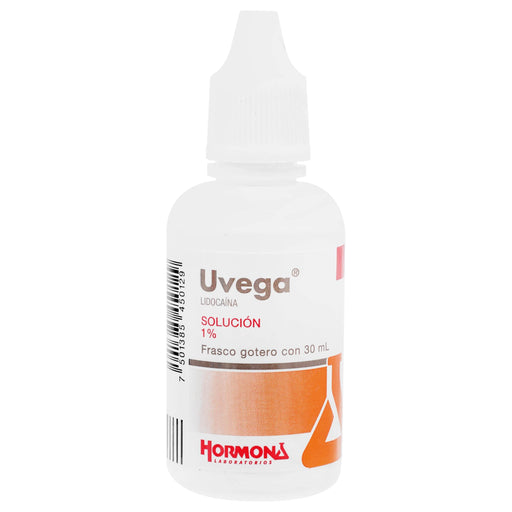 Uvega Gotas Oti 30Ml (Lidocaina) - WeCare Pharma
