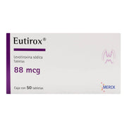 Eutirox 88Mcg Con 50 Tabletas (Levotiroxina Sodica) - WeCare Pharma