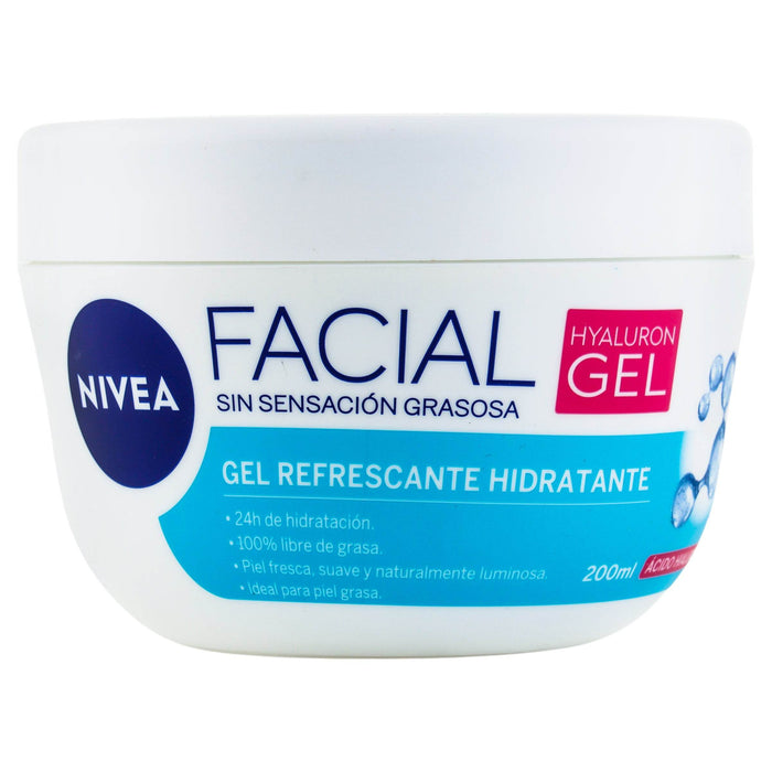 Gel Nivea Facial Refrescante 200Ml - WeCare Pharma