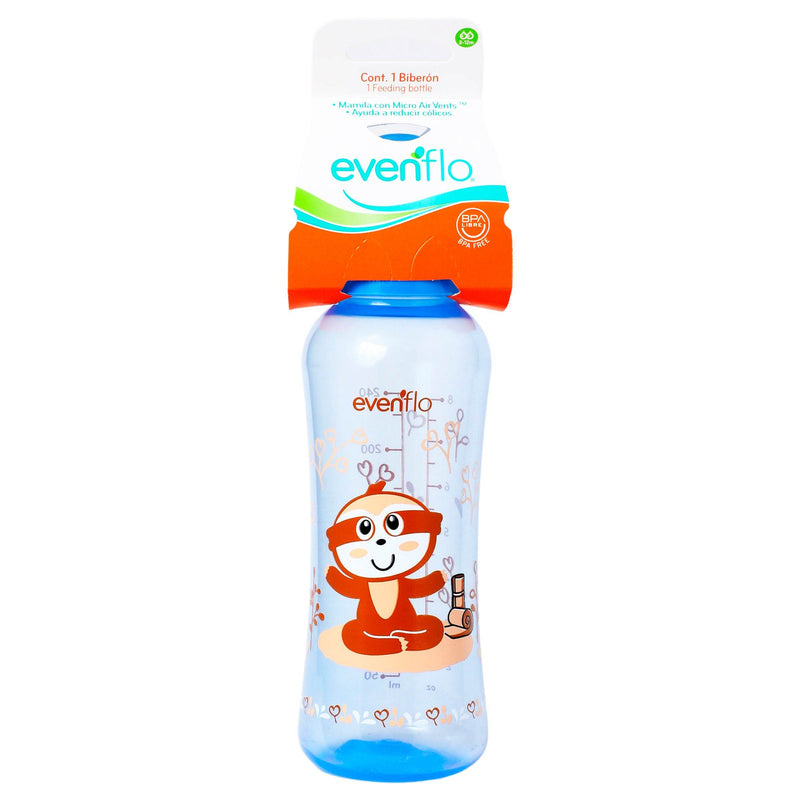 Biberon Colores 8Oz Evenflo - WeCare Pharma