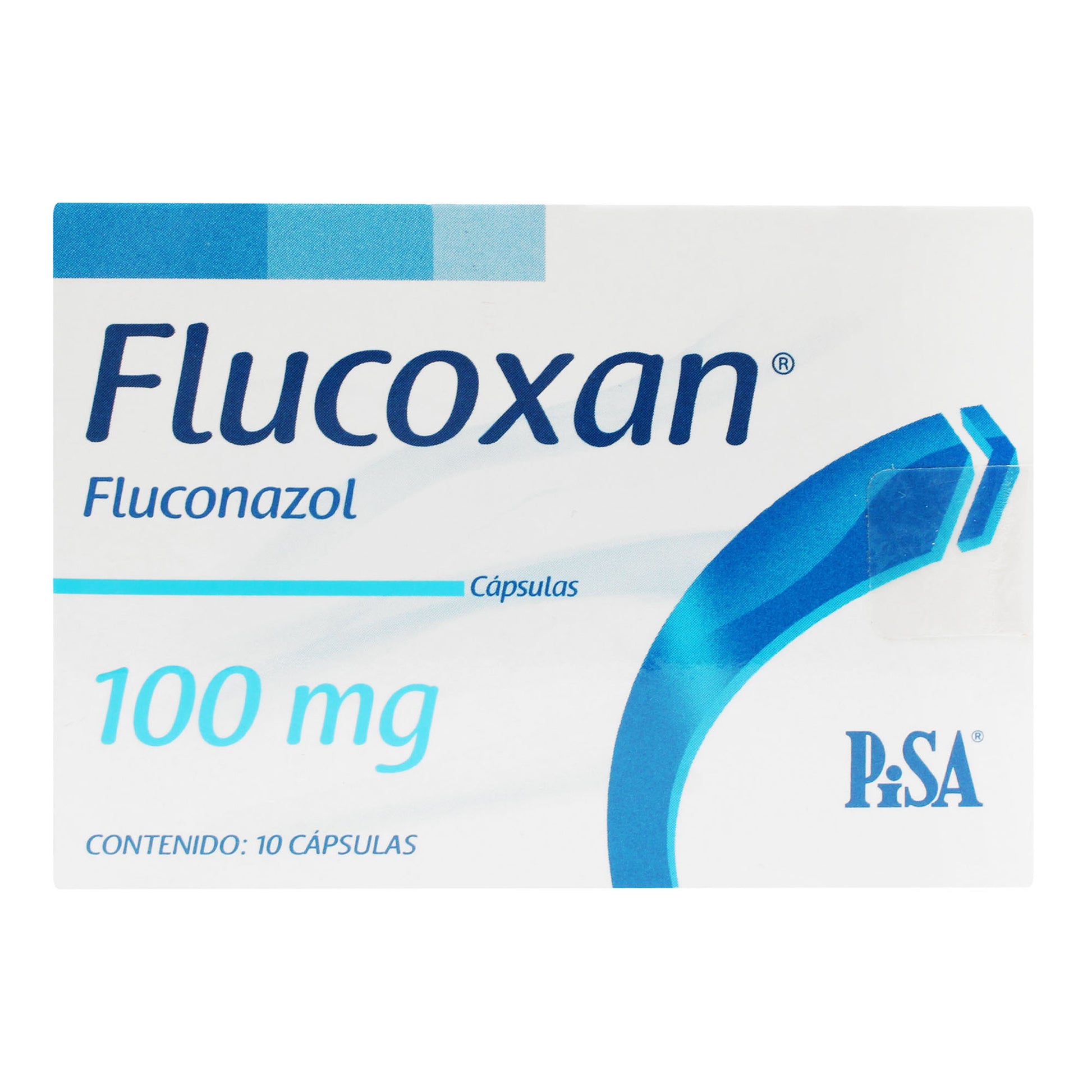 Flucoxan 100Mg Con 10 Capsulas (Fluconazol) 1 - 7501125108686