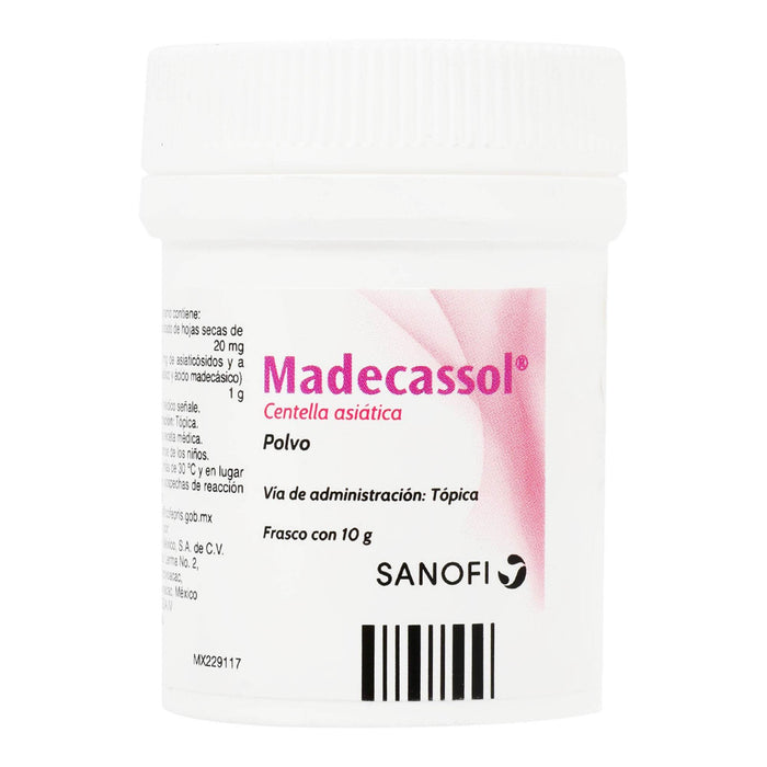 Madecassol Polvo 20Mg/1G 10G (Centella Asiatica) - WeCare Pharma