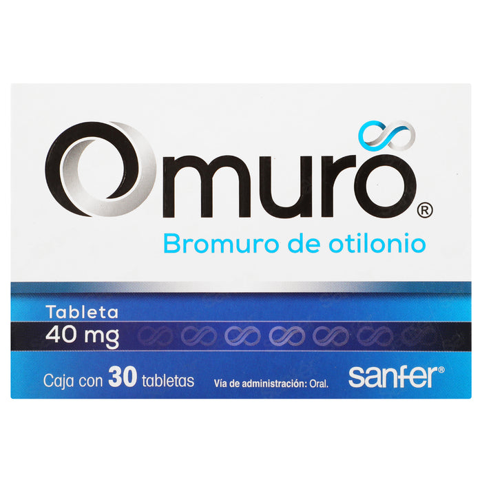 Omuro 40Mg Con 30 Tabletas (Bromuro De Otilonio) 1 - 7501070636531