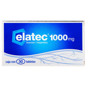 Elatec 1000Mg Con 30 Tabletas (Diosmina/Hesperidina) - WeCare Pharma
