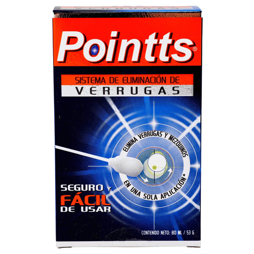Pointts (Éter Dimetílico/ Propano/Isobutano) Solución 80Ml Con 12 Aplicadores - WeCare Pharma