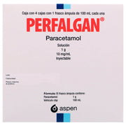 Perfalgan Frasco 1G Con 4 Ampulas (Paracetamol) - WeCare Pharma