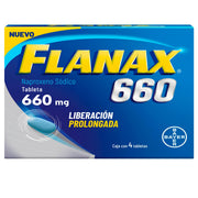 Flanax 660 660Mg Con 4 Tabletas (Naproxeno Sodico) - WeCare Pharma