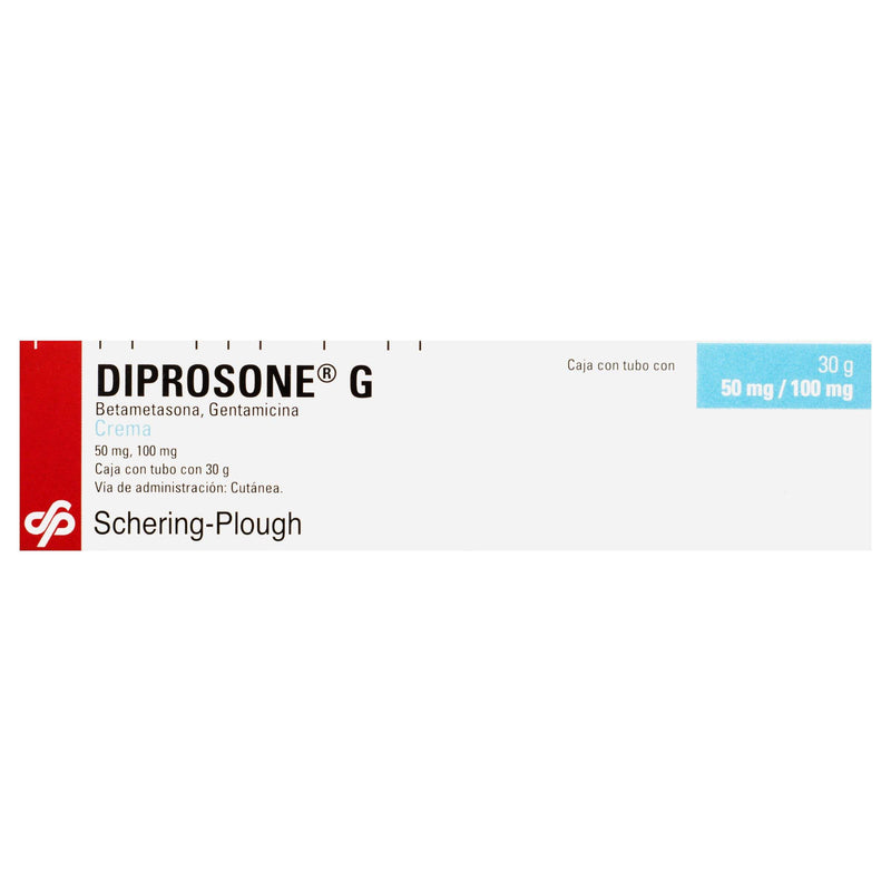 Diprosone G Crema 50Mg/100Mg 30G (Betametasona/Gentamicina) - WeCare Pharma