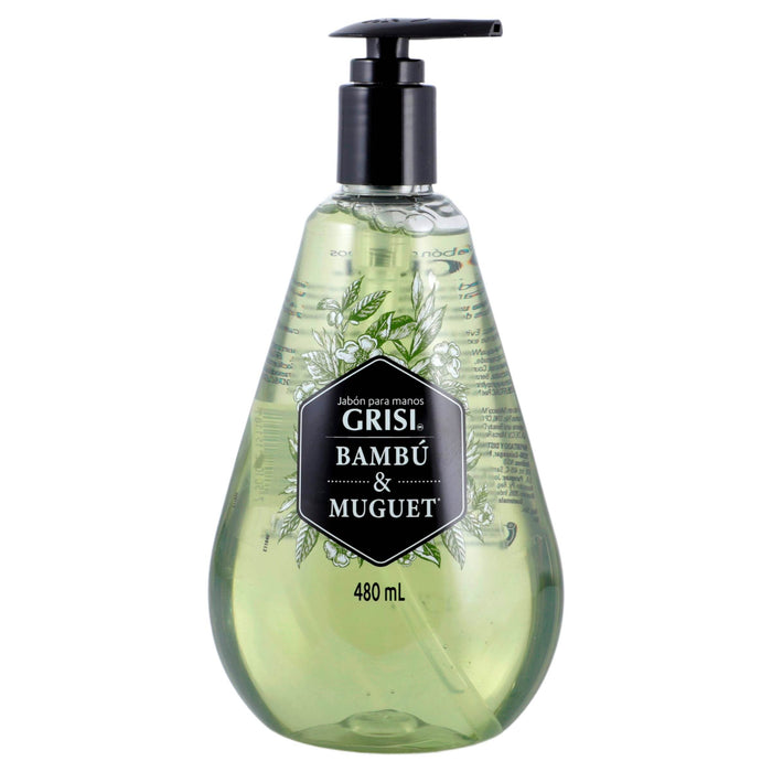 Jabon Liquido Para Manos Grisi Bambu 480 Ml - WeCare Pharma