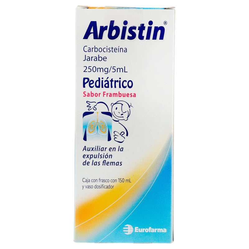 Arbistin Ped Jarabe 250Mg/5Ml 150Ml (Carbocisteina) - WeCare Pharma