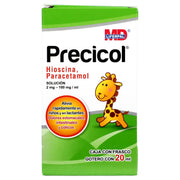 Precicol Gotas Gotas 2Mg/100Mg/Ml 20Ml (Hioscina/Paracetamol) - WeCare Pharma