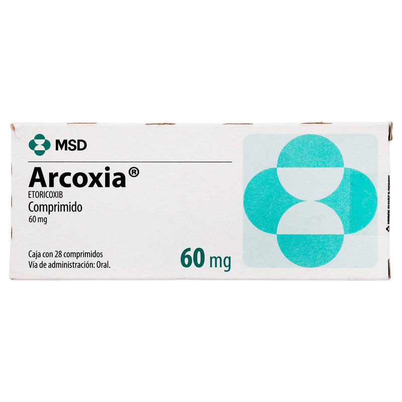 Arcoxia 60Mg Con 28 Comprimidos (Etoricoxib) - WeCare Pharma