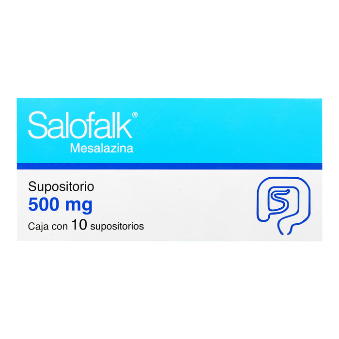 Salofalk Sup 500Mg Con 10 (Mesalazina) 1 - 7501168810621