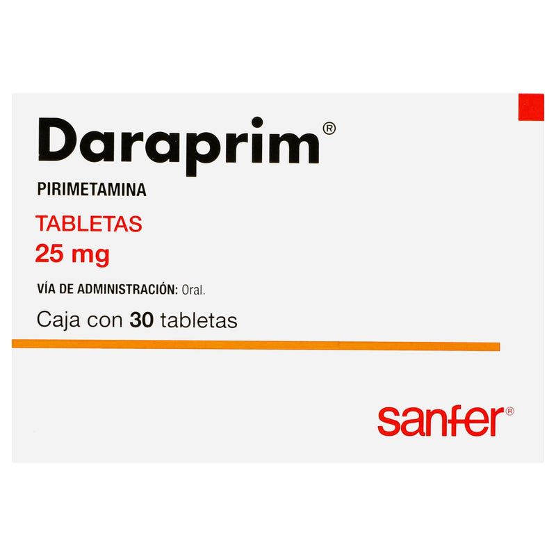 Daraprim 25Mg Con 30 Tabletas (Pirimetamina) - WeCare Pharma