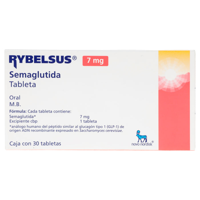 Rybelsus 7Mg Con 30 Tabletas (Semaglutina) 1 - 7503007822901