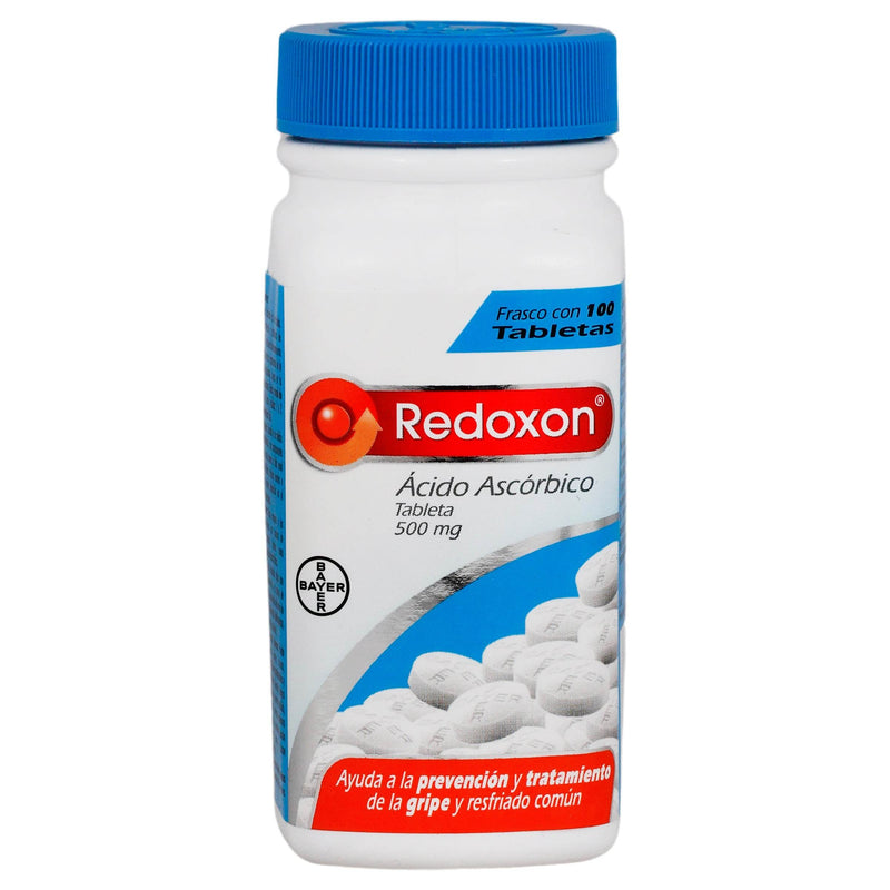 Redoxon 500Mg Con 100 Tabletas (Acido Ascorbico) - WeCare Pharma