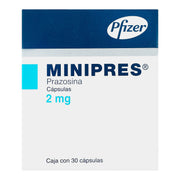 Minipres 2Mg Con 30 Capsulas (Prazosina) - WeCare Pharma