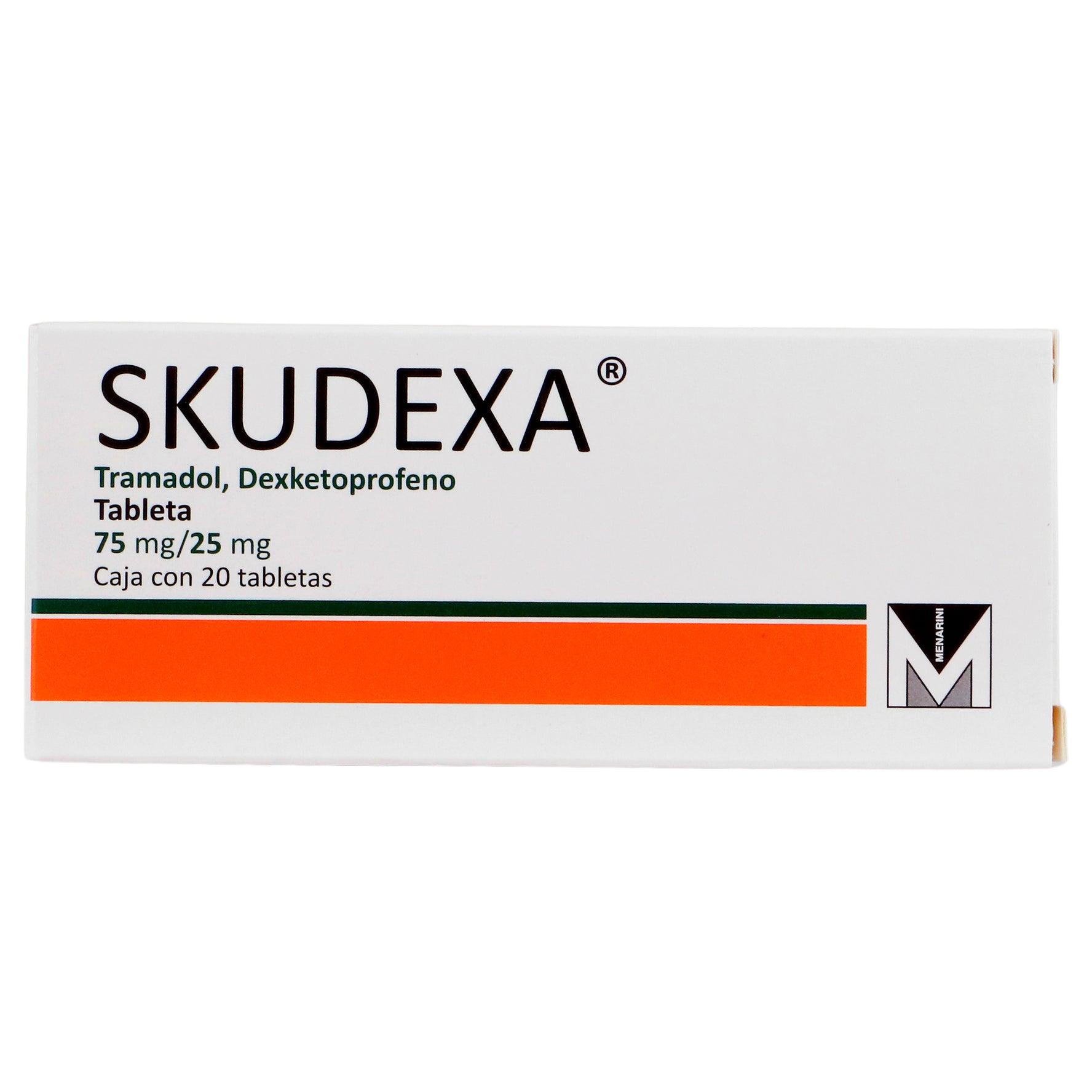 Skudexa 75/25Mg Con 20 Tabletas (Tramadol/Dexketoprofeno) 1 - 7506317100660