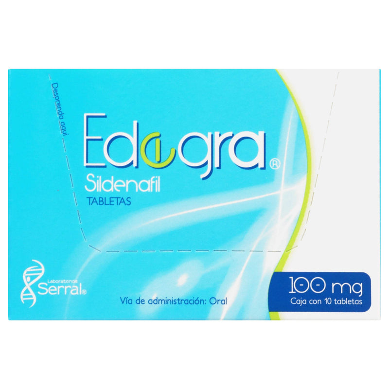 Edegra (Sildenafil) Tabletas 100Mg Con 10 - WeCare Pharma