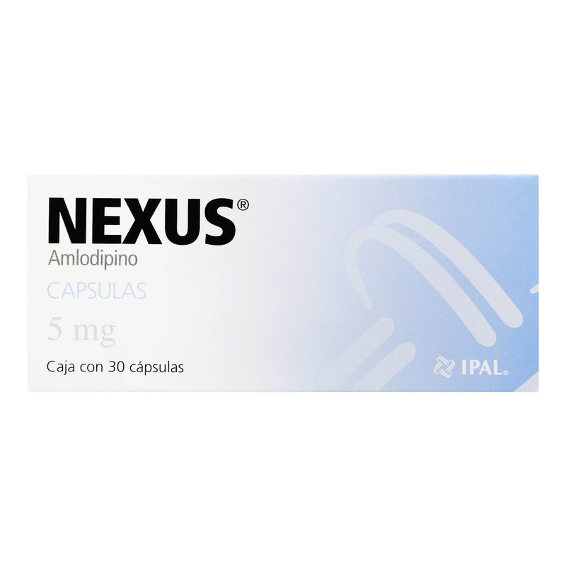 Nexus 5Mg Con 30 Tabletas (Amlodipino) - WeCare Pharma