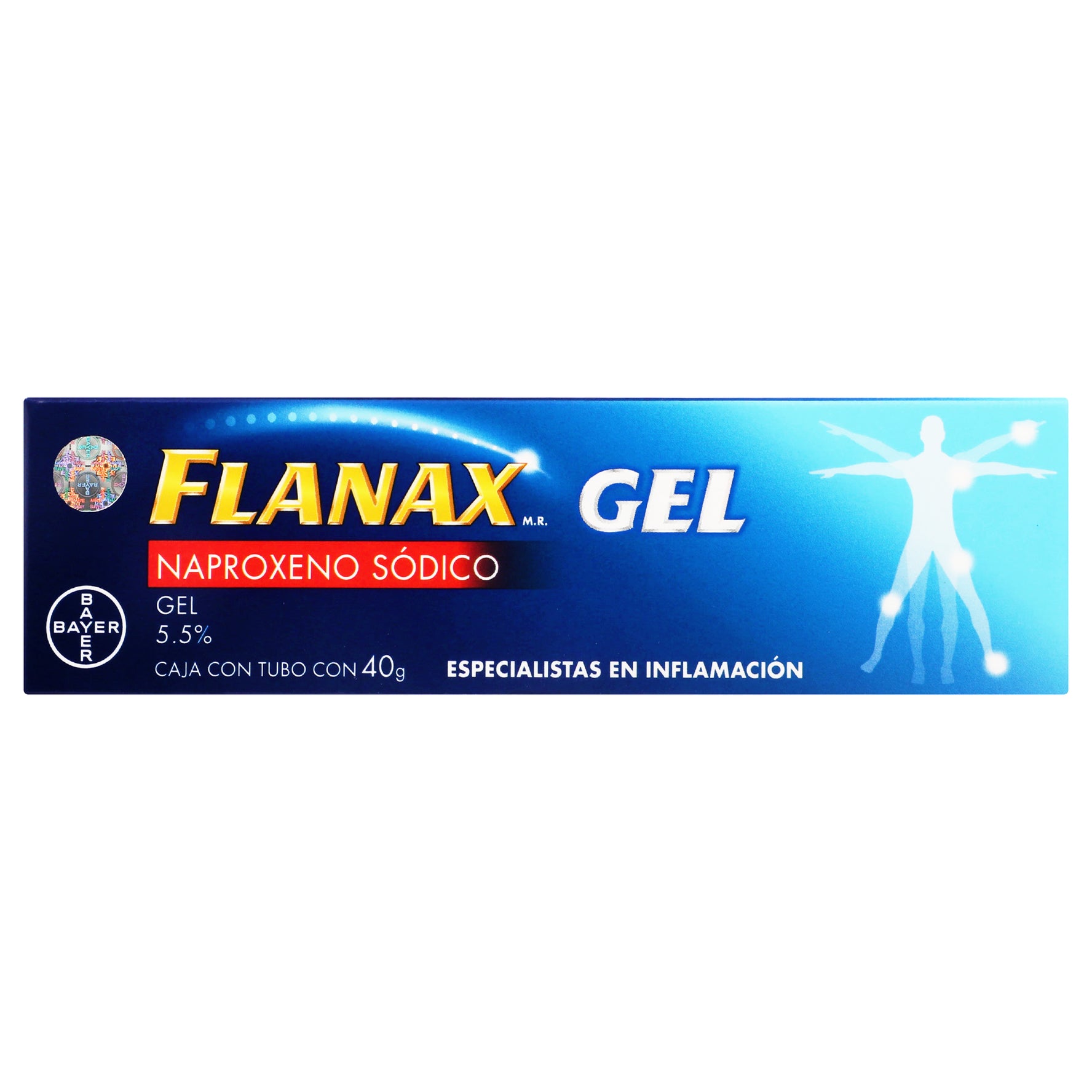 Flanax Gel 5.5% Tubo 40G (Naproxeno) 1 - 7501008426944