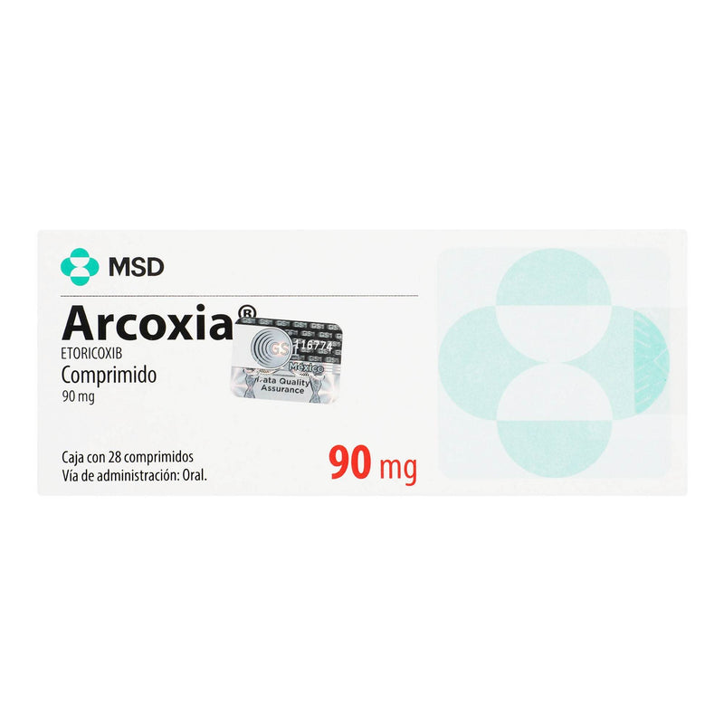 Arcoxia 90Mg Con 28 Comprimidos (Etoricoxib) - WeCare Pharma