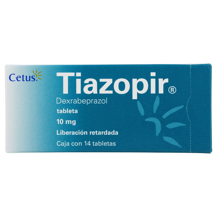 Tiazopir (Dexrabepazol) Tabletas 10Mg Con 14 - WeCare Pharma