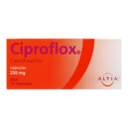 Ciproflox 250Mg Con 12 Capsulas (Ciprofloxacino) - WeCare Pharma