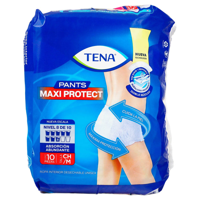 Pañal Tena Pants Calzon Mediano Con 10 - WeCare Pharma