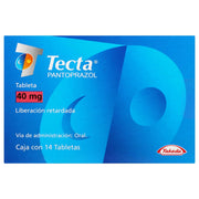 Tecta 40Mg Con 14 Tabletas (Pantoprazol) - WeCare Pharma