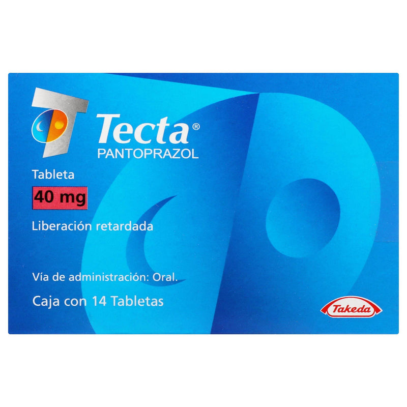 Tecta 40Mg Con 14 Tabletas (Pantoprazol) - WeCare Pharma
