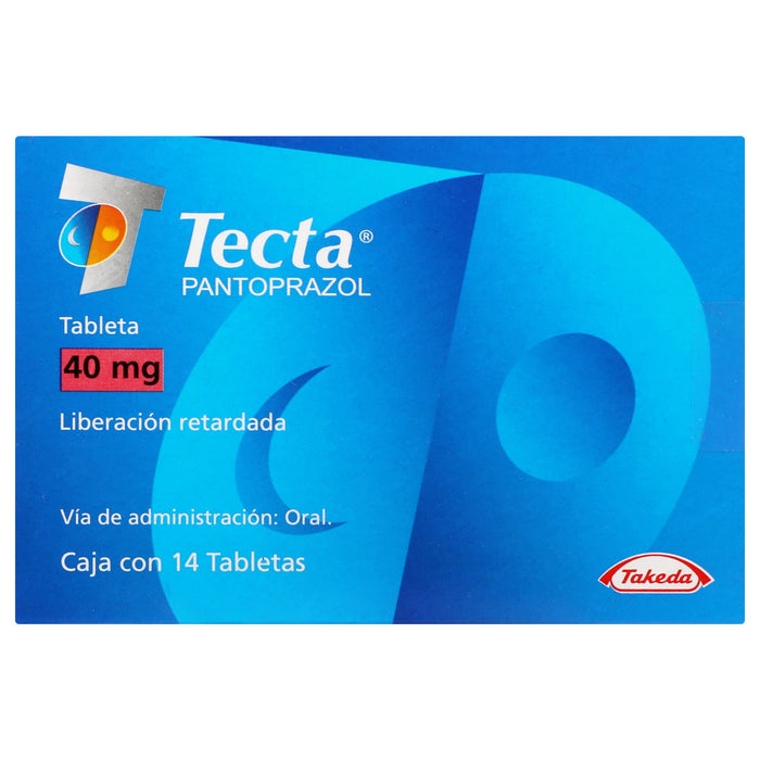 Tecta 40Mg Con 14 Tabletas (Pantoprazol) 1 - 7501092774839