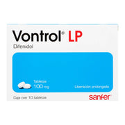 Vontrol Lp 100Mg Con 10 Tabletas (Difenidol) - WeCare Pharma