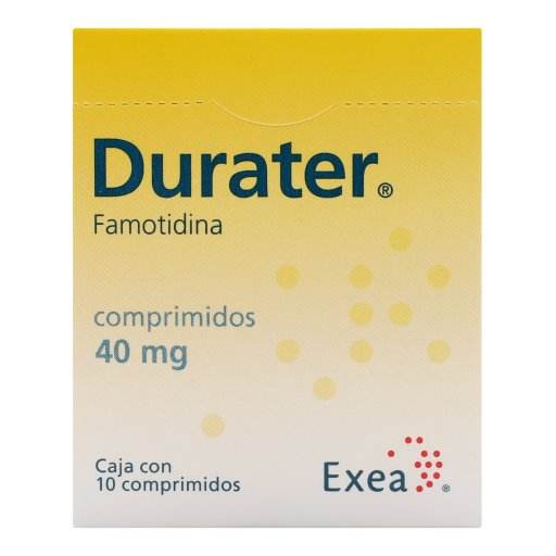 Durater 40Mg Con 10 Comprimidos (Famotidina) - WeCare Pharma