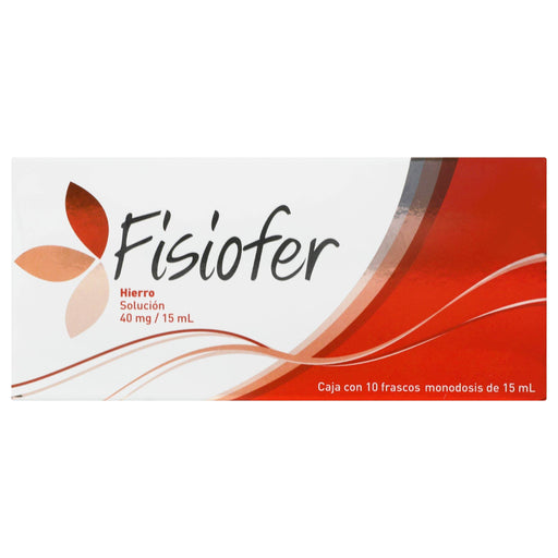 Fisiofer Solución 40Mg/15Ml Con 10 (Hierro) - WeCare Pharma